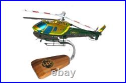 LA County Sheriff Eurocopter AS-350 Desk Top Display Helicopter 1/28 SC Model
