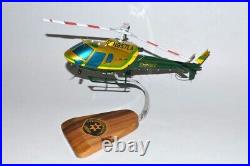 LA County Sheriff Eurocopter AS-350 Desk Top Display Helicopter 1/28 SC Model