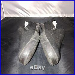 LA Los Angeles County Inmate Prison Jail Slip On Shoes Mens Sz 10 Black Rare