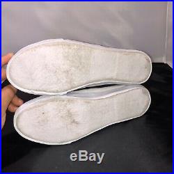 LA Los Angeles County Inmate Prison Jail Slip On Shoes Mens Sz 10 White