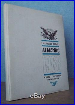 LOS ANGELES COUNTY ALAMANAC 1968 Republican Central Committee 7th Edition