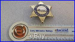 LOS ANGELES COUNTY DEPUTY SHERIFF BADGE RLL MFG OBSOLETE REPRO NOVELTY