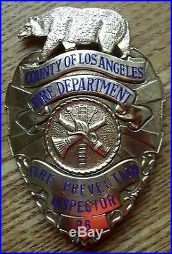 Los Angeles County Fire Department- Fire Prevention Inspector