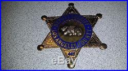Los Angeles County Sheriff Detective Badge 6 Point Star 3 Obsolete Repro