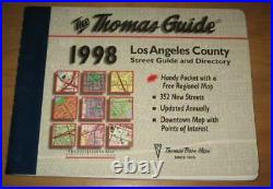 LOS ANGELES COUNTY STREET GUIDE & DIRECTORY 1998 THE By Thomas Bros. Maps NEW