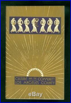 LP 1927 SCARCE Booklet Culture In Los Angeles County