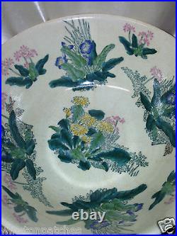Lacma Los Angeles County Museum Of Art 2001 Decorator Bowl Floral Flowers Hand