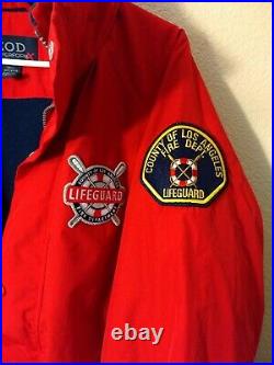 Large New Never Worn Los Angeles County Fire Dept. Lifeguard Cold Weather Coat