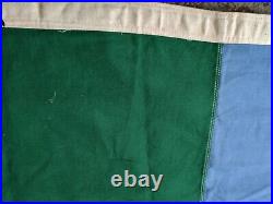 Large Vintage Los Angeles County Flag w Sewn Seal 1960s/70s 4 x 6' Pioneer Flag