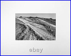 Laurie BROWN Landscape 1979 / VINTAGE Silver Print / SIGNED