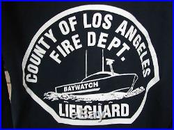 Lifeguard L. A. County Los Angeles Official hoodie sweatshirt Men's small