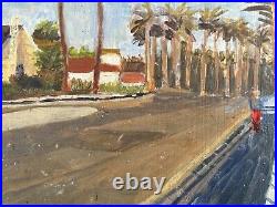 Local San Pedro Painting Paseo Del Mar Circa 1990s Scott Brown Angel's Gate
