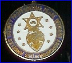 Los Angele County Peace Officers Mini MIniature 4 DOLLHOUSE token medallion