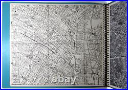 Los Angeles County Aerial Atlas Road Map Street Index HM Gousha Co AMI 1965