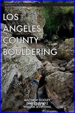 Los Angeles County Bouldering Unknown Binding GOOD