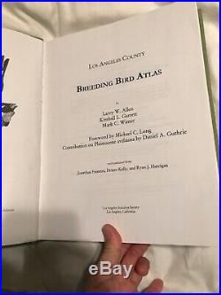Los Angeles County Breeding Bird Atlas 2016 Hardcover
