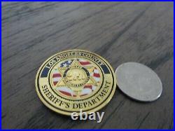Los Angeles County CA Sheriffs Department Challenge Coin #537J