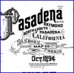 Los Angeles County, CaliforniaSanborn Map© sheets726 county mapson a CD
