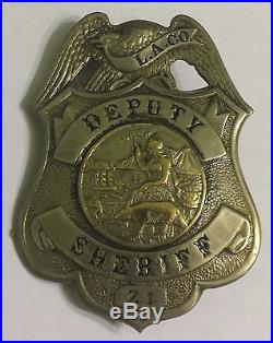 Los Angeles County California Deputy Sheriff Badge HM Los Angeles Rubber Stamp