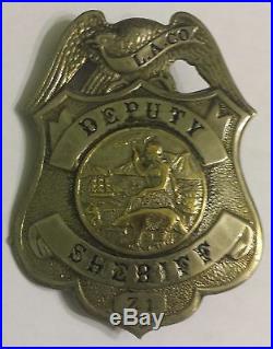 Los Angeles County California Deputy Sheriff Badge HM Los Angeles Rubber Stamp
