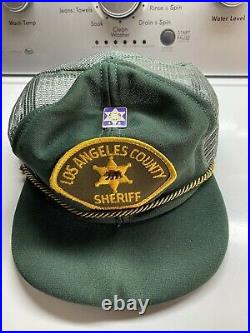 Los Angeles County California Sheriff 45yr Service Award Police Pin and hat