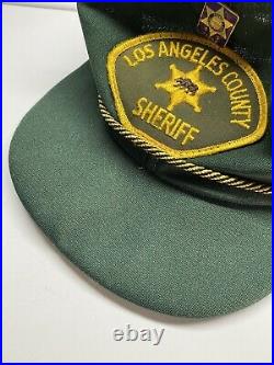 Los Angeles County California Sheriff 45yr Service Award Police Pin and hat