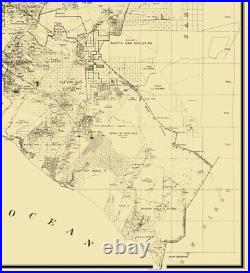 Los Angeles County California Wildy 1877 23 x 25.19