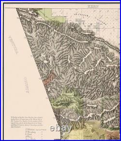 Los Angeles County California Wright 1898 23 x 26.81