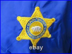 Los Angeles County Deputy Sheriff windbreaker jacket Men's XL New