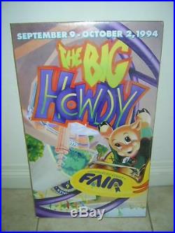 Los Angeles County Fair The Big Howdy Poster 1994 Charles McPherson artwork