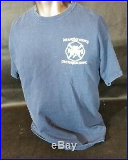 Los Angeles County Fire Department DEPT Irish FIR NA TINE St Pat T Shirt Men's L