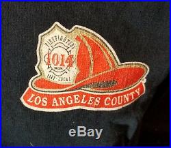 Los Angeles County Fire Department DEPT Local 1014 IAFF CPF T Shirt Men's L