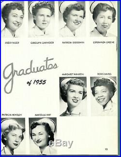 Los Angeles County General Hospital School of Nursing Yearbook Set of 3 1953-55