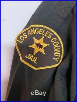 Los Angeles County Jail Sheriff Flying Cross Long Sleeve Shirt Large 35/36