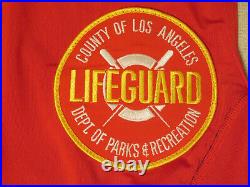 Los Angeles County Lifeguard One Piece Swimsuit Size 32XS