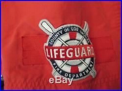 Los Angeles County Lifeguard official authentic board shorts Men's 34