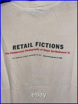 Los Angeles County Museum of Art Retail Fictions Ralph Bartholomew T Shirt LG/XL