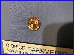 Los Angeles County Paramedic Pin obsolete 1970s Emergency! La Co LaCoFd La L. A