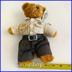 Los Angeles County Sheriff Beanie Baby Plush Teddy Stuffed Bear on Uniform Rare