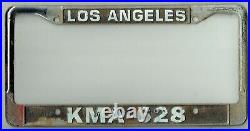 Los Angeles County Sheriff KMA-628 Vintage California LASD License Plate Frame