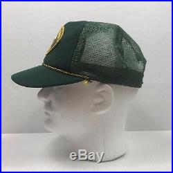 Los Angeles County Sheriff Vintage Uniform Green Snapback Trucker Mesh Hat