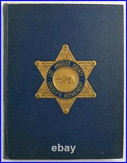 Los Angeles County Sheriff's Department 1956 California Police History Year Book