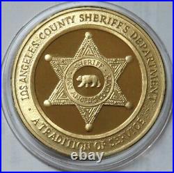 Los Angeles County Silver (gold Gilt) Sheriff's Office Medical Services Bureau