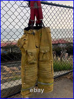 Los Angeles Morning Pride Honeywell firefighter turnout bunker pants LAFD county