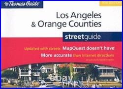Los Angeles & Orange Counties Street Guide 52nd Edition Thomas Guide Los Angele