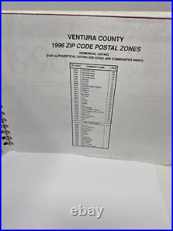 Los Angeles-Ventura Counties Vintage Street Guide and Directory 1996 Zip Code