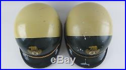 Lot of 2 Authentic County of Los Angeles Sheriff's Motorcylce Helmets