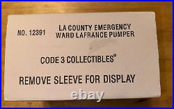 Lot of 3 code 3 emergency Los Angeles County Squad Crown And Pumper NIB
