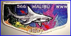 MALIBU OA LODGE 566 WESTERN LOS ANGELES COUNTY CA SHARK pre-fdl FF S1 FIRST FLAP