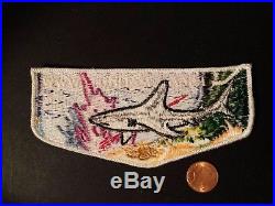Malibu Lodge 566 Oa Western Los Angeles County Council Patch Light Shark Flap